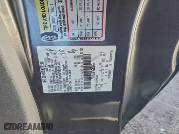 ✅ 2010 Ford Mustang V6 • VIN: 1ZVBP8AN7A5106976 • Lot: 95937645. Listed on Copart with 152,172 mi. Free auction sales archive from the USA and detailed vehicle history report at DreamBid. Image 12.