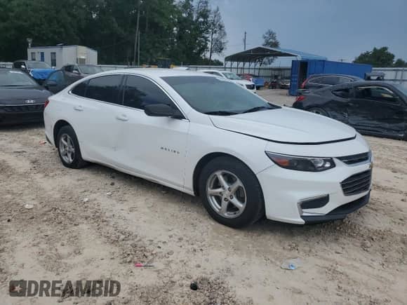 2017 Chevrolet Malibu LS with VIN 1G1ZC5ST5HF268126, listed as a Copart auction lot 68895035 with 160,974 mi miles and Salvage title. Bid and sale history available at DreamBid. Image 4.
