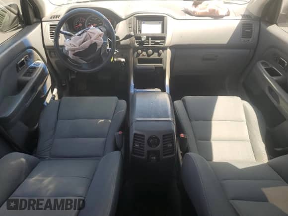 2006 Honda Pilot LX with VIN 2HKYF18136H556660, listed as a Copart auction lot 67755065 with 122,936 mi miles and Salvage title. Bid and sale history available at DreamBid. Image 8.