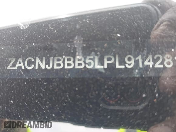 ✅ 2020 Jeep Renegade Latitude • VIN: ZACNJBBB5LPL91428 • Lot: 43014467. Listed on IAAI with 74,390 mi. Free auction sales archive from the USA and detailed vehicle history report at DreamBid. Image 9.