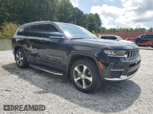 ✅ 2023 Jeep Grand Cherokee Limited • VIN: 1C4RJJBG5P8778343 • Lot: 66888045. Listed on Copart with 53,292 mi. Free auction sales archive from the USA and detailed vehicle history report at DreamBid. Image 4.