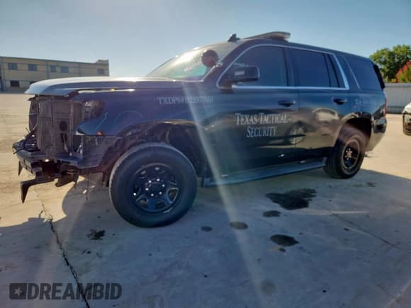 ✅ 2016 Chevrolet Tahoe Commercial • VIN: 1GNLCDEC9GR277547 • Lot: 66321255. Listed on Copart with 203,419 mi. Free auction sales archive from the USA and detailed vehicle history report at DreamBid. Image 1.