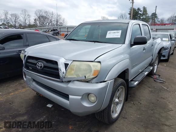 ✅ 2008 Toyota Tacoma PreRunner • VIN: 3TMJU62N78M067532 • Lot: 41718544. Listed on IAAI with 150,220 mi. Free auction sales archive from the USA and detailed vehicle history report at DreamBid. Image 2.