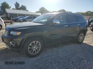 ✅ 2015 Jeep Grand Cherokee Limited • VIN: 1C4RJEBG0FC217051 • Лот: 87078385. Опубликован ранее на Copart с пробегом 172 671 миль. Бесплатный доступ к архиву аукционных продаж из США и подробный отчёт об истории автомобиля на DreamBid. Изображение 1.