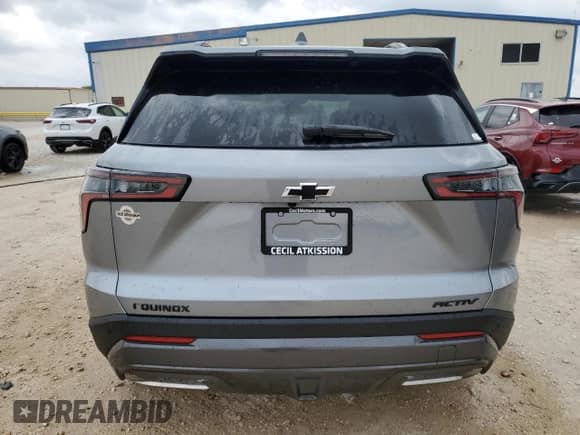 2025 Chevrolet Equinox FWD ACTIV с VIN 3GNAXKEG6SL268114, выставлен на аукционе Copart как лот 53403945 с пробегом 14 миль миль и Чистый • Clean title. История ставок и продаж доступна на DreamBid. Изображение 6.