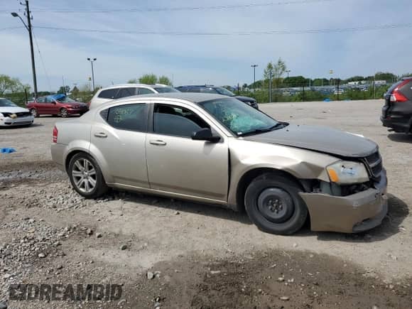 2008 Dodge Avenger SE с VIN 1B3LC46K38N254063, выставлен на аукционе Copart как лот 53974104 с пробегом Не указан миль и Списание • Salvage title. История ставок и продаж доступна на DreamBid. Изображение 4.