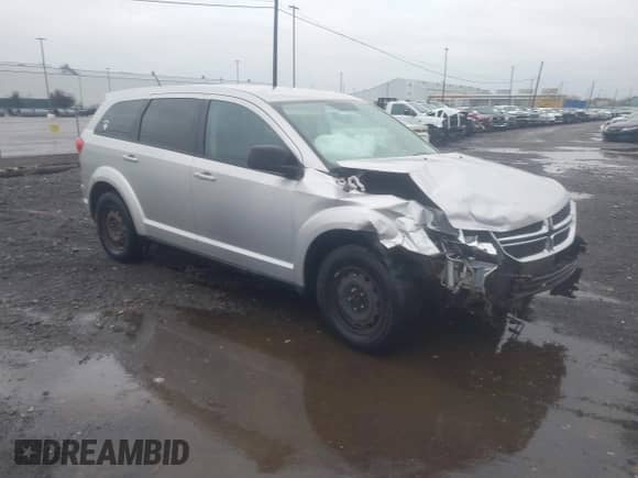 2012 Dodge Journey American Value with VIN 3C4PDCAB4CT154190, listed as a IAAI auction lot 43485900 with 161,305 mi miles and . Bid and sale history available at DreamBid. Image 1.