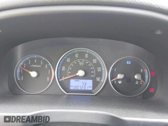 ✅ 2009 Hyundai Santa Fe Limited • VIN: 5NMSH13E79H283136 • Lot: 42897689. Listed on IAAI with 207,231 mi. Free auction sales archive from the USA and detailed vehicle history report at DreamBid. Image 7.