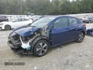 ✅ 2020 Nissan LEAF SL Plus • VIN: 1N4BZ1DP8LC304830 • Lot: 82299925. Listed on Copart with 51,024 mi. Free auction sales archive from the USA and detailed vehicle history report at DreamBid. Image 1.