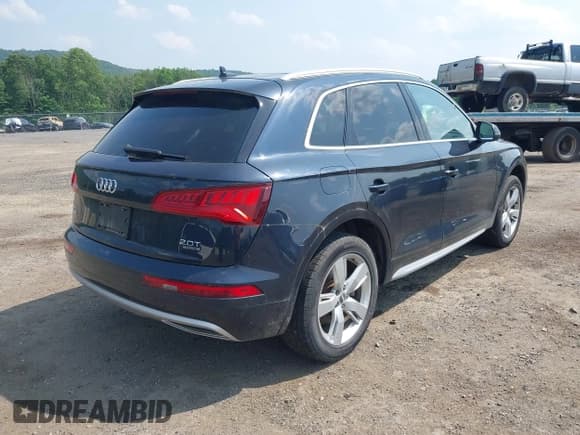 ✅ 2018 Audi Q5 Premium Plus • VIN: WA1BNAFYXJ2064401 • Лот: 42493564. Опубликован ранее на IAAI с пробегом 60 196 миль. Бесплатный доступ к архиву аукционных продаж из США и подробный отчёт об истории автомобиля на DreamBid. Изображение 4.
