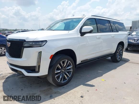 ✅ 2023 Cadillac Escalade ESV 4WD Sport Platinum • VIN: 1GYS4RKL3PR310961 • Lot: 42954696. Listed on IAAI with 10,765 mi. Free auction sales archive from the USA and detailed vehicle history report at DreamBid. Image 17.