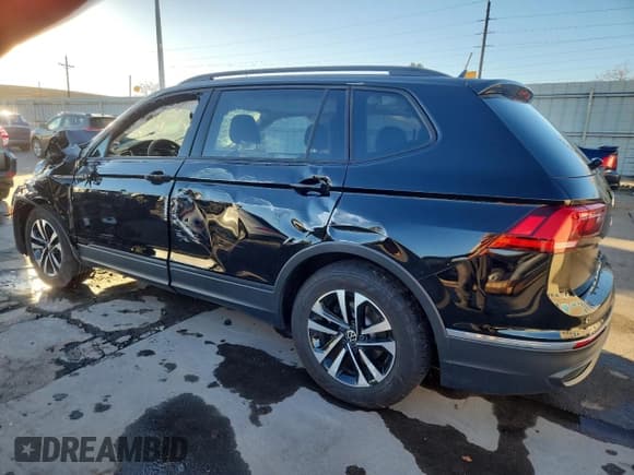 ✅ 2024 Volkswagen Tiguan S • VIN: 3VVFB7AX8RM165525 • Lot: 93033285. Listed on Copart with 5,945 mi. Free auction sales archive from the USA and detailed vehicle history report at DreamBid. Image 2.