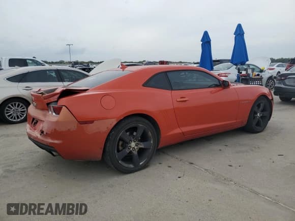 ✅ 2012 Chevrolet Camaro 2LT • VIN: 2G1FC1E35C9126187 • Lot: 89543185. Listed on Copart with 167,989 mi. Free auction sales archive from the USA and detailed vehicle history report at DreamBid. Image 3.