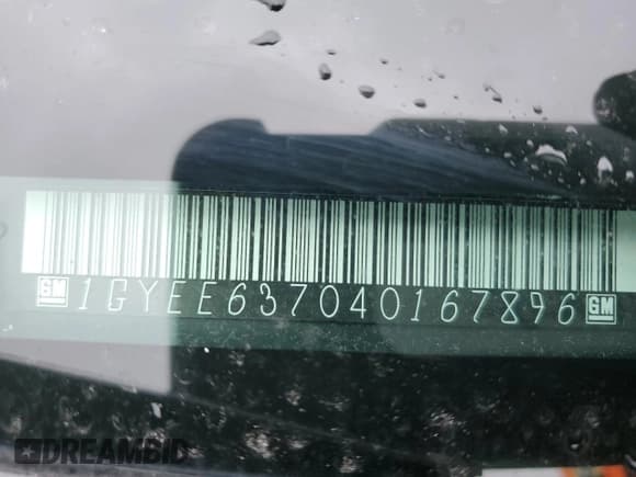 ✅ 2004 Cadillac SRX • VIN: 1GYEE637040167896 • Lot: 58771785. Listed on Copart with 133,431 mi. Free auction sales archive from the USA and detailed vehicle history report at DreamBid. Image 13.