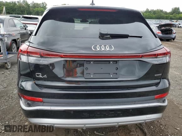 ✅ 2023 Audi Q4 e-tron • VIN: WA1K2BFZ7PP054010 • Lot: 63114103. Listed on Copart with Not provided. Free auction sales archive from the USA and detailed vehicle history report at DreamBid. Image 6.