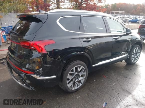 ✅ 2023 Hyundai Santa Fe Calligraphy • VIN: 5NMS5DALXPH657750 • Lot: 43637407. Listed on IAAI with 16,900 mi. Free auction sales archive from the USA and detailed vehicle history report at DreamBid. Image 4.