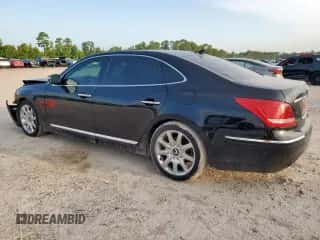 2013 Hyundai Equus Signature с VIN KMHGH4JH0DU058350, выставлен на аукционе Copart как лот 67010935 с пробегом 57 433 миль миль и Списание • Salvage title. История ставок и продаж доступна на DreamBid. Изображение 2.