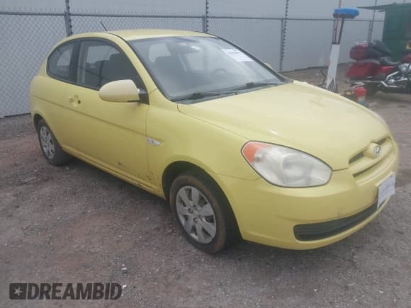 ✅ 2008 Hyundai Accent GS • VIN: KMHCM36C98U073033 • Лот: 42630853. Опубликован ранее на IAAI с пробегом 108 506 миль. Бесплатный доступ к архиву аукционных продаж из США и подробный отчёт об истории автомобиля на DreamBid. Изображение 1.