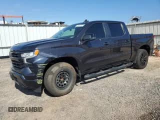 2023 Chevrolet Silverado 1500 RST with VIN 2GCPADED6P1129082, listed as a Copart auction lot 51182775 with 21,126 mi miles and Clean title. Bid and sale history available at DreamBid. Image 1.