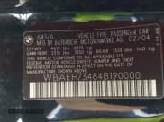 ✅ 2004 BMW 6 Series 645Ci • VIN: WBAEH73484B190000 • Lot: 42991267. Wystawiony na IAAI z przebiegiem 94 421 mil. Bezpłatny archiwum sprzedaży aukcyjnych z USA i szczegółowy raport historii pojazdu na DreamBid. Zdjęcie 9.