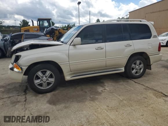 ✅ 2007 Lexus LX 470 • VIN: JTJHT00W974020052 • Lot: 68703835. Listed on Copart with 244,511 mi. Free auction sales archive from the USA and detailed vehicle history report at DreamBid. Image 1.