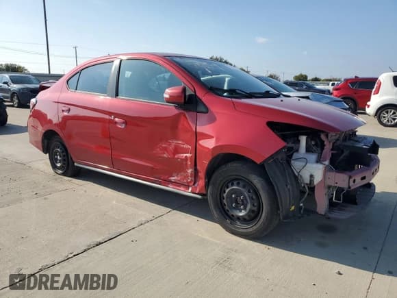 ✅ 2021 Mitsubishi Mirage SE • VIN: ML32FVFJ2MHF02221 • Lot: 90252115. Listed on Copart with 63,933 mi. Free auction sales archive from the USA and detailed vehicle history report at DreamBid. Image 4.