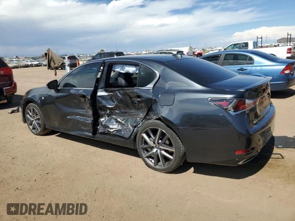 ✅ 2018 Lexus GS 350 • VIN: JTHCZ1BL5JA009495 • Lot: 86155035. Listed on Copart with 114,003 mi. Free auction sales archive from the USA and detailed vehicle history report at DreamBid. Image 2.