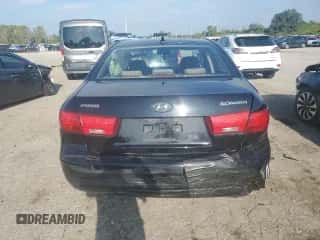 2009 Hyundai Sonata GLS с VIN 5NPET46C39H447928, выставлен на аукционе Copart как лот 73012164 с пробегом 167 446 миль миль и Списание • Salvage title. История ставок и продаж доступна на DreamBid. Изображение 6.