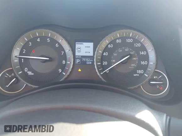 ✅ 2019 Infiniti Q70 Luxe • VIN: JN1BY1AP4KM505394 • Lot: 43734380. Listed on IAAI with 79,162 mi. Free auction sales archive from the USA and detailed vehicle history report at DreamBid. Image 7.