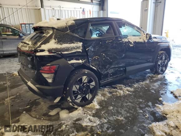 2024 Hyundai Kona SEL with VIN KM8HBCAB0RU174778, listed as a Copart auction lot 87528105 with 10,754 mi miles and Non repairable. Bid and sale history available at DreamBid. Image 3.