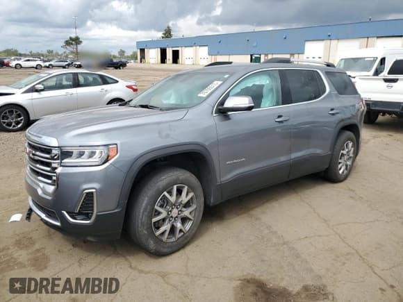 ✅ 2021 GMC Acadia SLT • VIN: 1GKKNMLS0MZ193545 • Lot: 70705515. Listed on Copart with 54,166 mi. Free auction sales archive from the USA and detailed vehicle history report at DreamBid. Image 1.