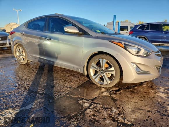 ✅ 2015 Hyundai Elantra Sport • VIN: KMHDH4AH8FU426053 • Lot: 87061875. Listed on Copart with Not provided. Free auction sales archive from the USA and detailed vehicle history report at DreamBid. Image 4.
