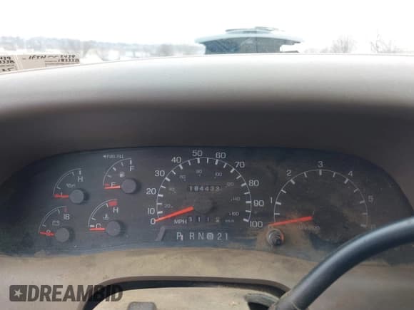 ✅ 1999 Ford F-250 XL • VIN: 1FTNX21L1XEE62439 • Lot: 41543558. Listed on IAAI with 184,437 mi. Free auction sales archive from the USA and detailed vehicle history report at DreamBid. Image 7.