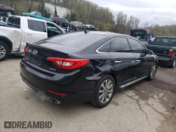 ✅ 2016 Hyundai Sonata Sport • VIN: 5NPE34AF7GH326639 • Лот: 48259753. Опубликован ранее на Copart с пробегом 85 092 миль. Бесплатный доступ к архиву аукционных продаж из США и подробный отчёт об истории автомобиля на DreamBid. Изображение 3.
