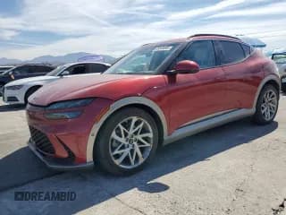 ✅ 2023 Genesis GV60 Advanced • VIN: KMUKCDTC5PU014005 • Лот: 69849895. Опубликован ранее на Copart с пробегом 15 636 миль. Бесплатный доступ к архиву аукционных продаж из США и подробный отчёт об истории автомобиля на DreamBid. Изображение 1.