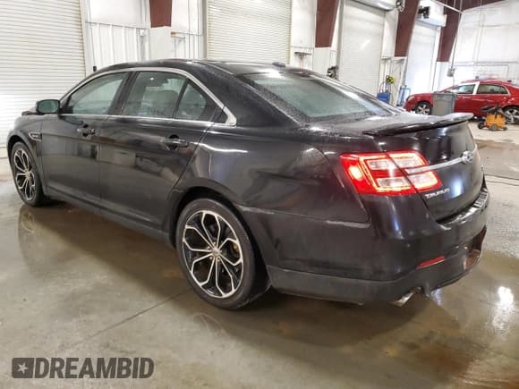 ✅ 2014 Ford Taurus SHO • VIN: 1FAHP2KT4EG117666 • Lot: 53166245. Listed on Copart with 154,466 mi. Free auction sales archive from the USA and detailed vehicle history report at DreamBid. Image 2.
