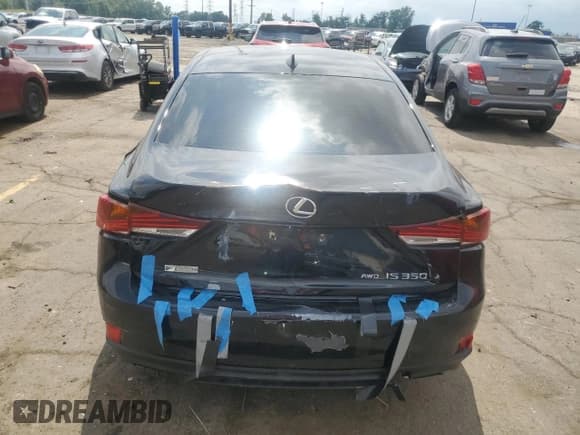 ✅ 2017 Lexus IS 350 • VIN: JTHCE1D22H5013734 • Лот: 62347885. Опубликован ранее на Copart с пробегом 93 997 миль. Бесплатный доступ к архиву аукционных продаж из США и подробный отчёт об истории автомобиля на DreamBid. Изображение 6.