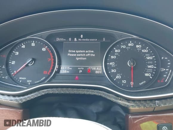 ✅ 2020 Audi A4 Premium • VIN: WAUGMAF46LA060573 • Lot: 42444134. Listed on IAAI with 65,115 mi. Free auction sales archive from the USA and detailed vehicle history report at DreamBid. Image 7.