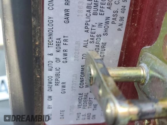 ✅ 2006 Suzuki Forenza • VIN: KL5JD56Z76K402080 • Lot: 72608244. Wystawiony na Copart z przebiegiem 162 183 mil. Bezpłatny archiwum sprzedaży aukcyjnych z USA i szczegółowy raport historii pojazdu na DreamBid. Zdjęcie 12.