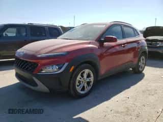 2022 Hyundai Kona SEL z VIN KM8K3CAB8NU780147, wystawiony jako Copart lot #40811173 z przebiegiem 25 751 mil mil oraz . Historia ofert i sprzedaży dostępna na DreamBid. Obrazek 1.
