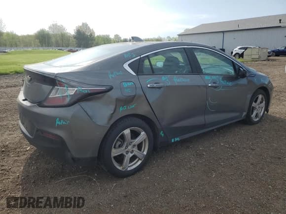 ✅ 2017 Chevrolet Volt LT • VIN: 1G1RC6S50HU214526 • Лот: 52362104. Опубликован ранее на Copart с пробегом 253 047 миль. Бесплатный доступ к архиву аукционных продаж из США и подробный отчёт об истории автомобиля на DreamBid. Изображение 3.