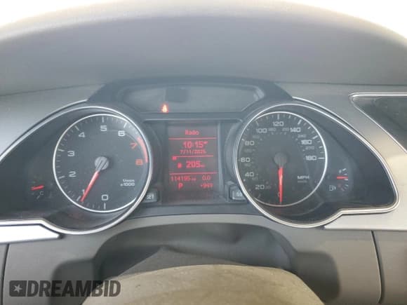 ✅ 2010 Audi A5 Premium Plus • VIN: WAULFAFH5AN022589 • Lot: 63641155. Listed on Copart with 114,195 mi. Free auction sales archive from the USA and detailed vehicle history report at DreamBid. Image 9.