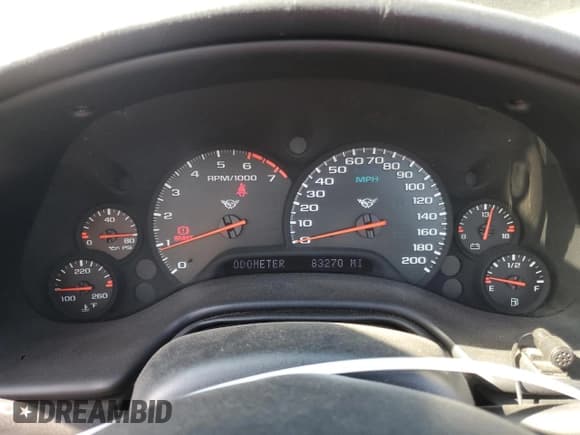 ✅ 1998 Chevrolet Corvette • VIN: 1G1YY32G4W5118211 • Lot: 59902595. Listed on Copart with 83,270 mi. Free auction sales archive from the USA and detailed vehicle history report at DreamBid. Image 9.