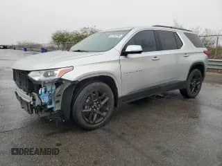2019 Chevrolet Traverse LT z VIN 1GNERHKW2KJ288300, wystawiony jako Copart lot #81162255 z przebiegiem 78 441 mil mil oraz Szkoda całkowita • Salvage title. Historia ofert i sprzedaży dostępna na DreamBid. Obrazek 1.