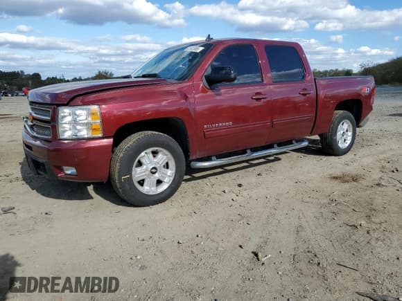 ✅ 2013 Chevrolet Silverado 1500 LTZ • VIN: 3GCPKTE71DG125400 • Lot: 82502085. Listed on Copart with 80,412 mi. Free auction sales archive from the USA and detailed vehicle history report at DreamBid. Image 1.