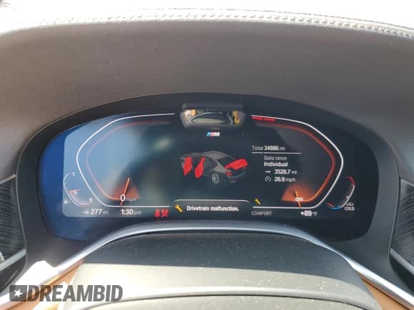 ✅ 2020 BMW 7 Series 740i xDrive • VIN: WBA7T4C00LCD35576 • Лот: 68271555. Опубликован ранее на Copart с пробегом 34 886 миль. Бесплатный доступ к архиву аукционных продаж из США и подробный отчёт об истории автомобиля на DreamBid. Изображение 9.