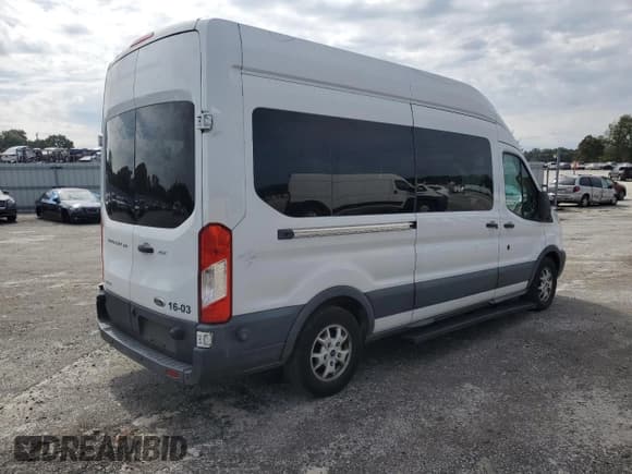 ✅ 2016 Ford Transit Passenger XL • VIN: 1FBAX2XG1GKA13440 • Лот: 85710865. Опубликован ранее на Copart с пробегом 46 888 миль. Бесплатный доступ к архиву аукционных продаж из США и подробный отчёт об истории автомобиля на DreamBid. Изображение 3.