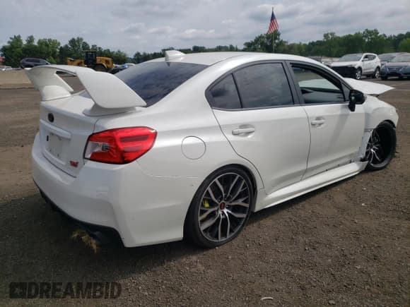 ✅ 2020 Subaru WRX STI • VIN: JF1VA2E63L9833082 • Lot: 63496145. Listed on Copart with 50,516 mi. Free auction sales archive from the USA and detailed vehicle history report at DreamBid. Image 3.