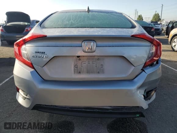 ✅ 2018 Honda Civic EX • VIN: 2HGFC2F72JH501617 • Лот: 89658725. Опубликован ранее на Copart с пробегом 80 567 миль. Бесплатный доступ к архиву аукционных продаж из США и подробный отчёт об истории автомобиля на DreamBid. Изображение 6.
