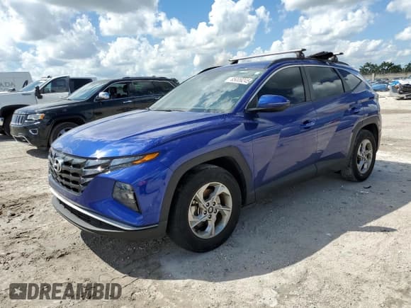 ✅ 2023 Hyundai Tucson SEL • VIN: 5NMJB3AE5PH208430 • Lot: 85009245. Listed on Copart with 30,366 mi. Free auction sales archive from the USA and detailed vehicle history report at DreamBid. Image 1.